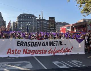 Bilboko lagunek indarrak batu dituzte erasoen aurka