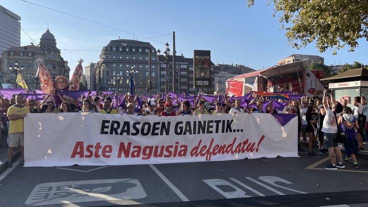 Bilboko lagunek indarrak batu dituzte erasoen aurka