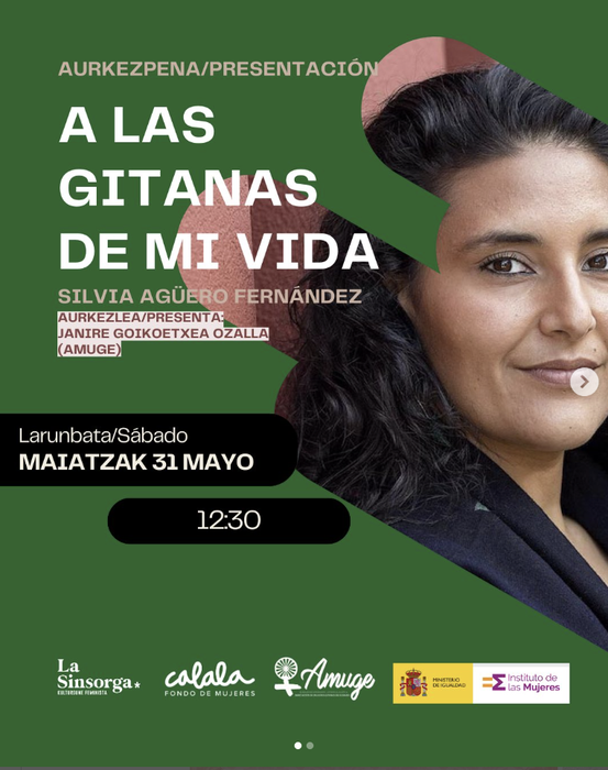 A las gitanas de mi vida liburuaren aurkezpena La Sinsorgan