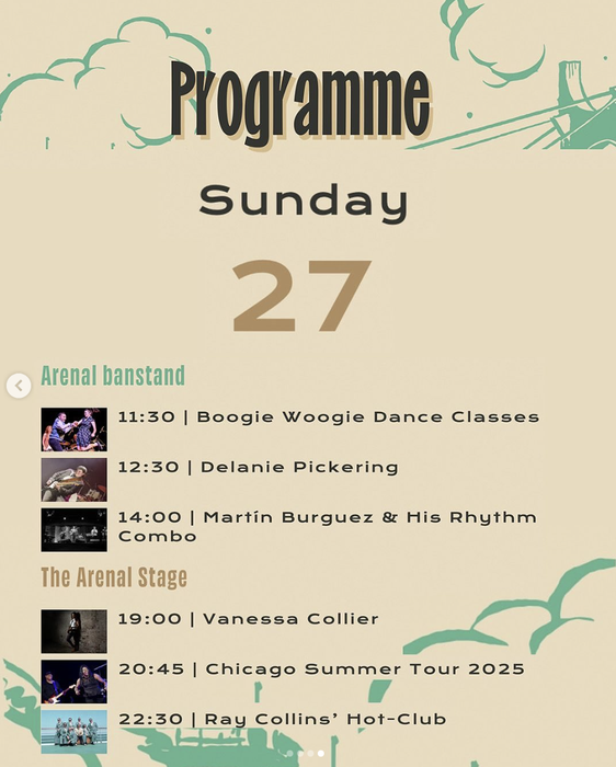 Bilbao Blues Festival: kontzertuak Areatzan