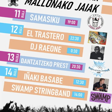 MALLONAKO JAIAK! 2025🩷 Kontzertuak