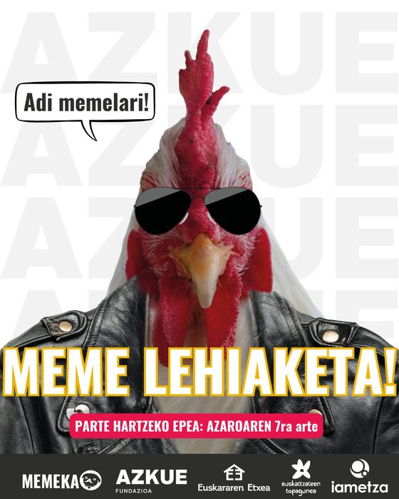 “Memeka” gazteei zuzendutako euskarazko meme-lehiaketa abiatuko da bihar