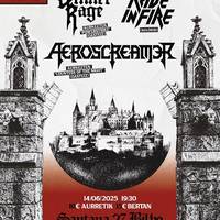 Aeroscreamer + Rave in Fire + Sinner Rage Santana27 aretoan (Sala Blue)