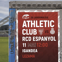 Lezama lehoiez beteko da Liga F-ko 29. jardunaldian