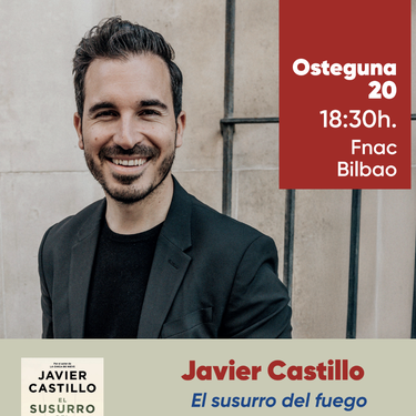 "El susurro del fuego" liburuaren aurkezpena eta sinaketa Fnacen