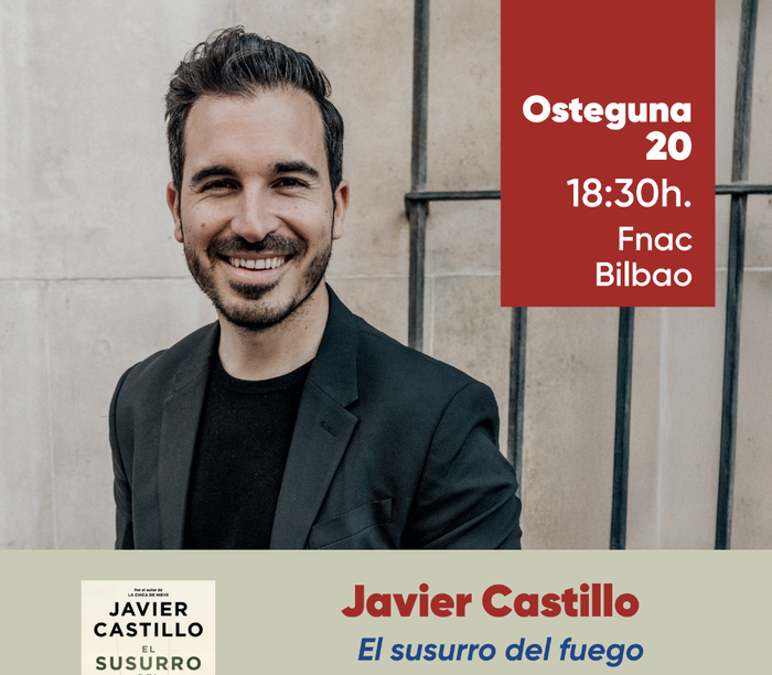 "El susurro del fuego" liburuaren aurkezpena eta sinaketa Fnacen