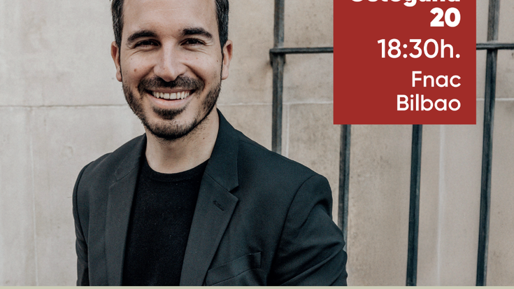 "El susurro del fuego" liburuaren aurkezpena eta sinaketa Fnacen