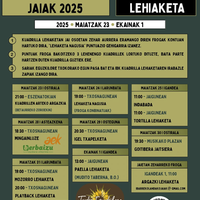 🎉IBARREKOLANDAKO JAIAK 2025! 🎉 Kuadrilla lehiaketa