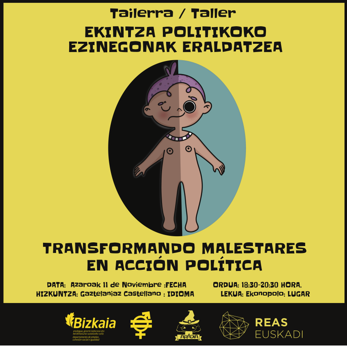 EKINTZA POLITIKOKO EZINEGONAK ERALDATZEA tailerra Ekonopolon