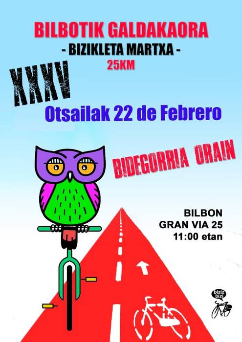 XXXV Bizimartxa “Bidegorria Galdakaora Orain!”