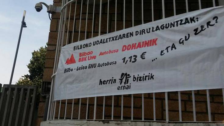 Bilboko Udalaren diru-laguntza politika kritikatu du Ernaik