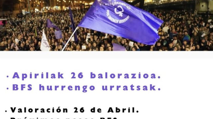 Bilbo Feminista Saretzen taldearen asanblada irekia