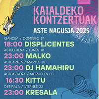 KAIALDEKO (SATORRAK + TRIKIMAILU) kontzertuak