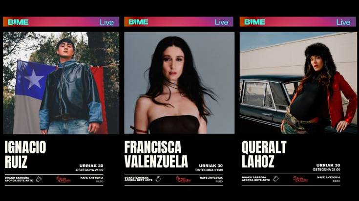 BIME 2025 Live: IGNACIO RUIZ + FRANCISCA VALENZUELA + QUERALT LAHOZ Kafe Antzokian