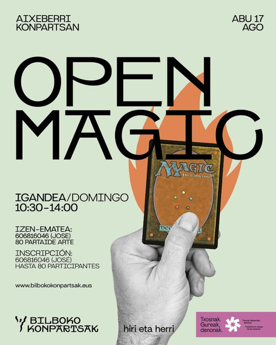 Bilboko Konpartsak: OPEN MAGIC