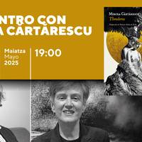 Encuentro con Mircea Cărtărescu elkarrizketa Bidebarrieta Liburutegian
