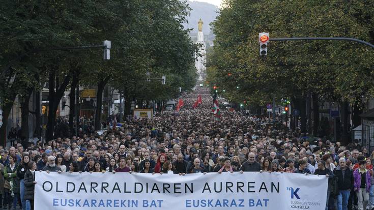 Urtebete igaro da hamarka mila pertsona euskararen euskararen alde kalera irten zirenetik