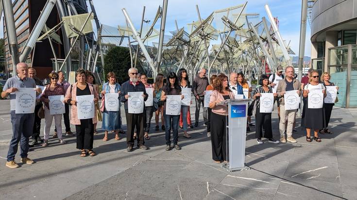 Euskararen aurkako oldarraldia salatzeko manifestazioa azaroaren 4an Bilbon