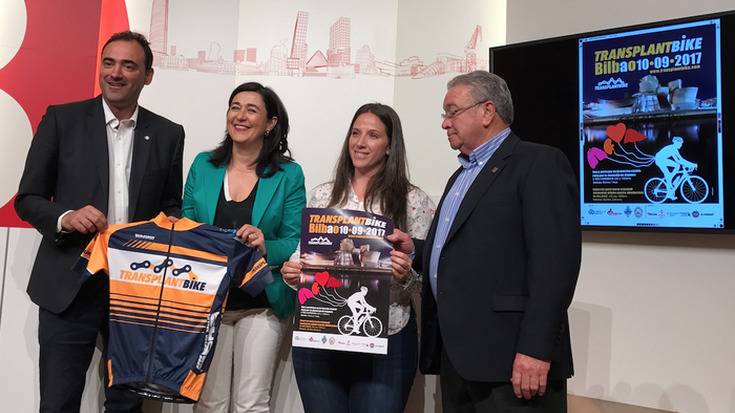 Transplant Bike, aurreiritziak apurtzeko bizikleta martxa solidarioa