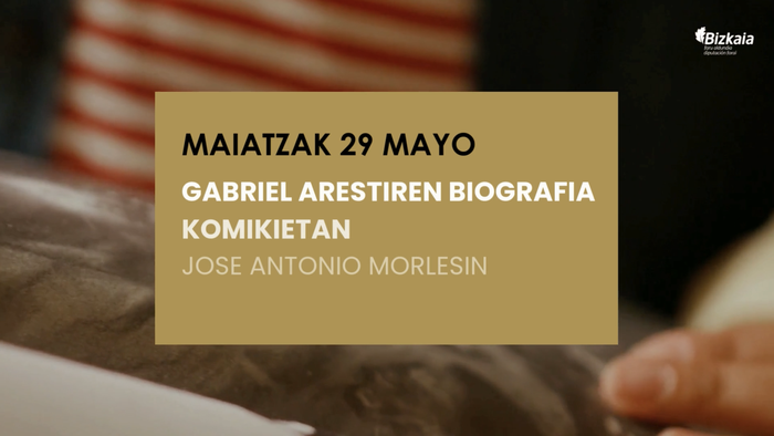 GABRIEL ARESTIREN AURPEGI ANITZAK: Biografia komikietan