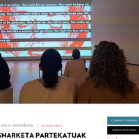 Hausnarketa partekatuak Guggenheim Museoan