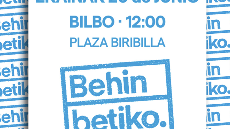 Elkarretaratzea Plaza Biribilan