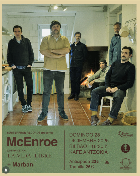 McEnroe + Marban Kafe Antzokian