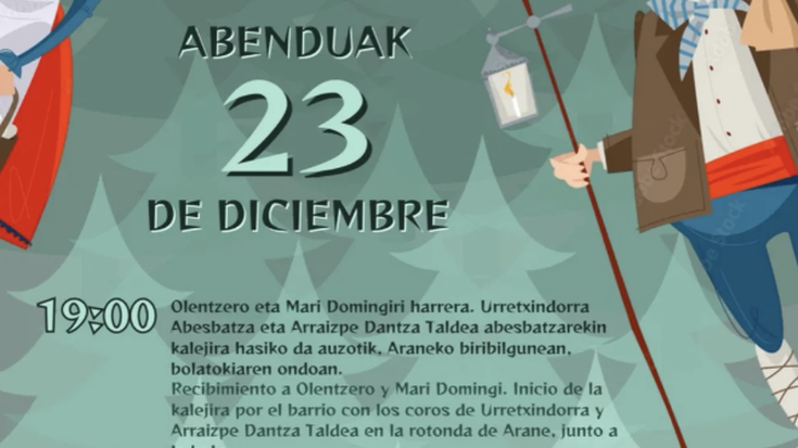 Mari Domingi eta Olentzero Iralan 🎄