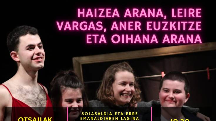 Urdin Elektrikoa (IV): Haizea Arana, Leire Vargas, Aner Euskitze, eta Oihana Arana