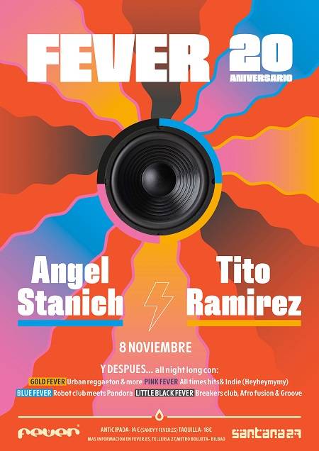 ANGEL STANICH + TITO RAMIREZ Santana 27 Aretoan (Sala Gold)