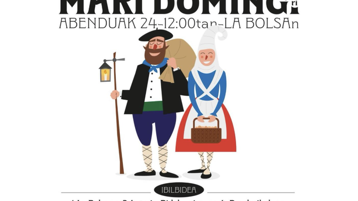 🫏⛰️ Maridomingi eta Olentzero Alde Zaharrean