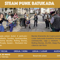 MUSIKAUZO 2025: STEAM PUNK BATUKADA Santutxun
