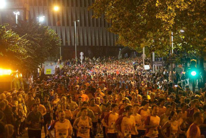 Bilbao Night Marathon lasterketa larunbatean izango da