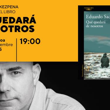 Qué quedará de nosotros liburuaren aurkezpena Bidebarrieta Kulturgunean