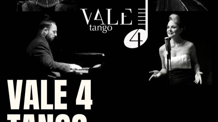 Vale 4 Tango kontzertua eta milonga Kafe Antzokian