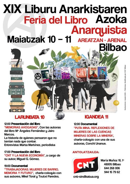 Liburu Anarkistaren XIX. Azoka Bilboko Areatzan