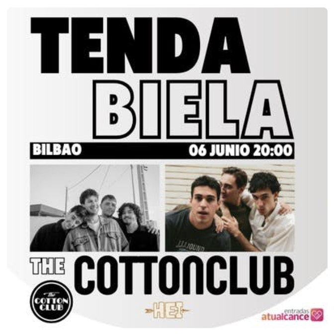 TENDA + BIELA Cotton Club Aretoan