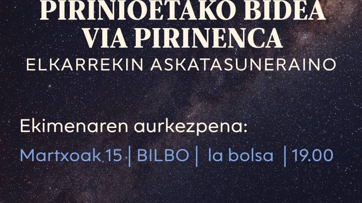 Piriniotako bidearen aurkezpena