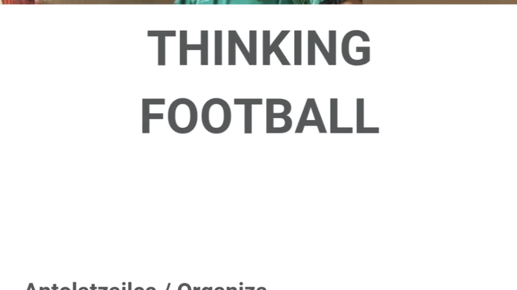 THINKING FOOTBALL Film Festibala BBK Aretoan
