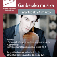 Bilboko Orkestra Sinfonikoa: Ganberako musika Euskalduna Jauregian
