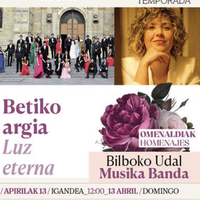 BIlboko Udal Musika Banda: Betiko argia Omenaldia Euskalduna Jauregian