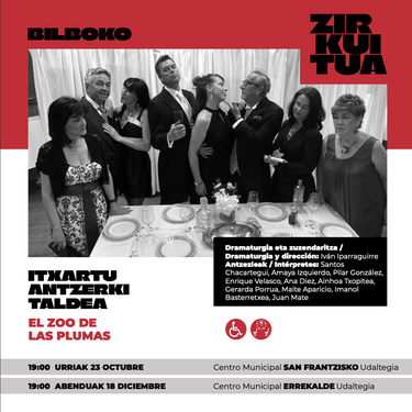 Bilboko Zirkuitua 2025: EL ZOO DE LAS PLUMAS antzezlana Errekalde Udaltegian