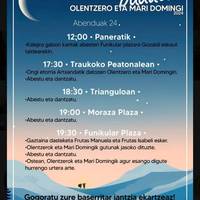 Mari Domingi eta Olentzero Uribarrin
