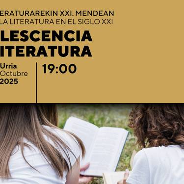 Eztabaidak literaturarekin XXI. mendean Bidebarrieta Kulturgunean