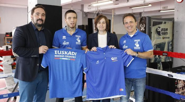 Kerman Lejarraga boxeolaria Basque Teamen sartu da