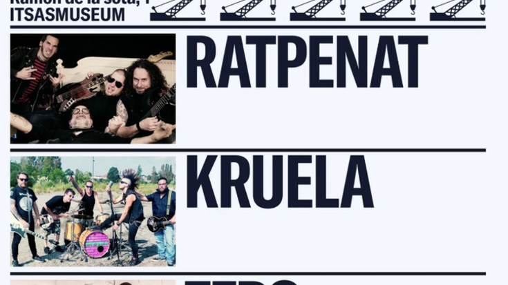 RATPENAT + KRUELA + ZERO kontzertuak Nave9n