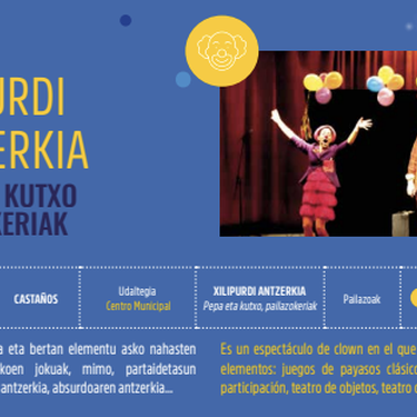 Kultur Gabonak 2025: XILIPURDI ANTZERKIA Castaños Udaltegian
