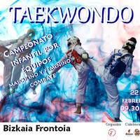 Taekwondo Txapelketa Bizkaia Frontoian