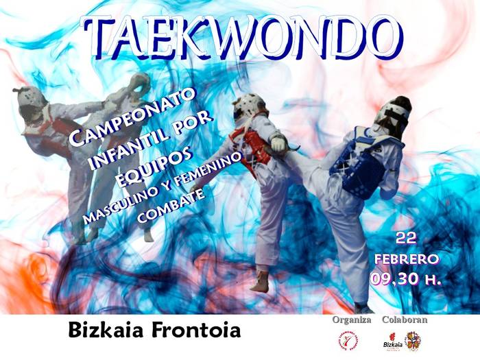 Taekwondo Txapelketa Bizkaia Frontoian