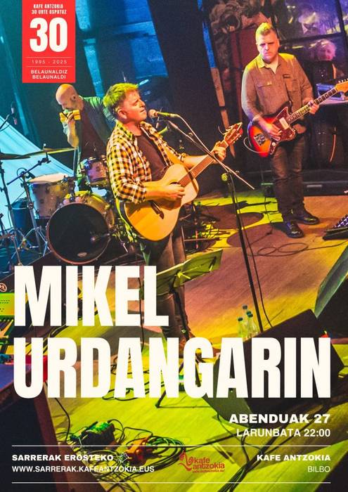 Mikel Urdangarin Kafe Antzokian